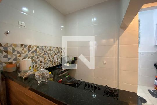 Cozinha de apartamento à venda com 1 quarto, 37m² em Engenho Novo, Rio de Janeiro