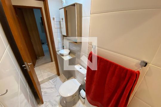 Banheiro de apartamento à venda com 1 quarto, 37m² em Engenho Novo, Rio de Janeiro