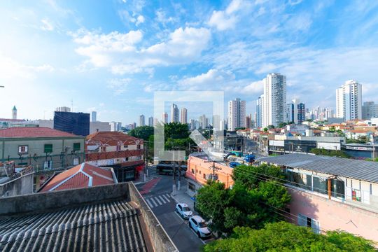 Vista da Suíte de apartamento à venda com 1 quarto, 26m² em Vila Bertioga, São Paulo