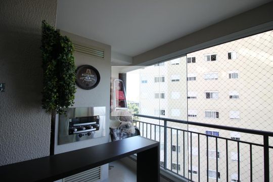 Varanda de apartamento à venda com 1 quarto, 54m² em Socorro, São Paulo
