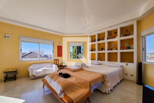Quarto 1 - Suíte de casa de condomínio para alugar com 3 quartos, 316m² em Vila Zeze, Jacareí