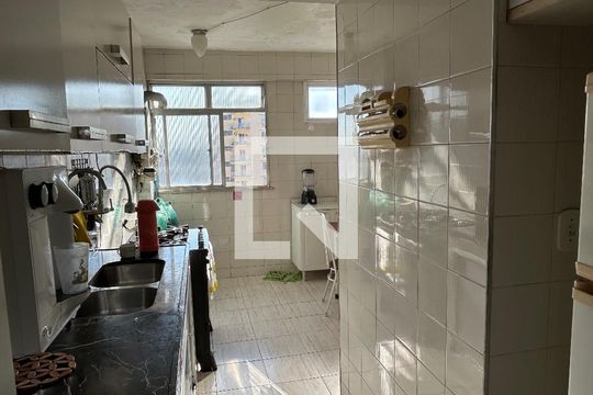 Cozinha de apartamento à venda com 3 quartos, 130m² em Méier, Rio de Janeiro