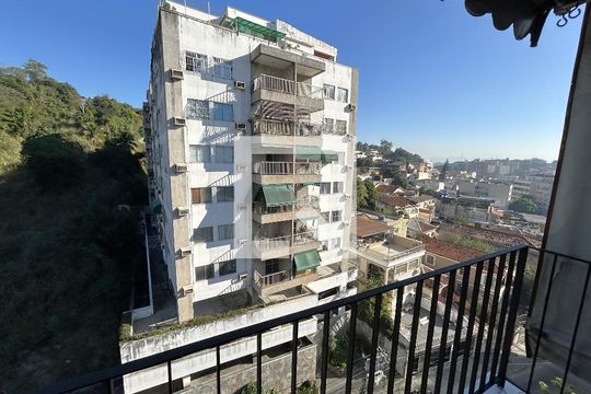Vista da varanda da sala de apartamento à venda com 3 quartos, 130m² em Méier, Rio de Janeiro