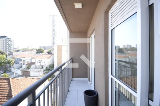 varanda de kitnet/studio à venda com 1 quarto, 30m² em Jardim da Glória, São Paulo