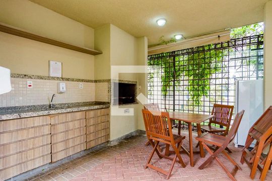 Área comum - Churrasqueira de apartamento à venda com 2 quartos, 46m² em Nova Petrópolis, São Bernardo do Campo