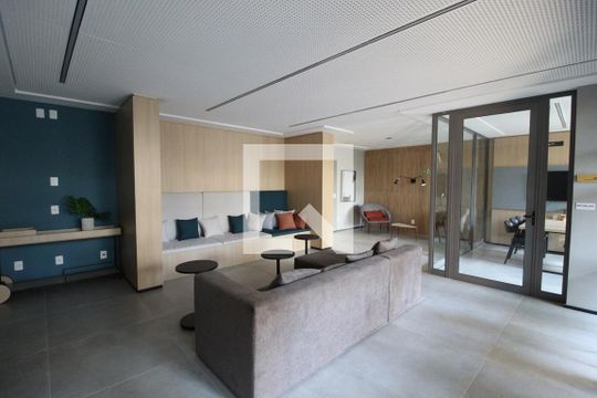 Área Comum - Coworking de kitnet/studio à venda com 1 quarto, 24m² em Vila Nova Conceição, São Paulo