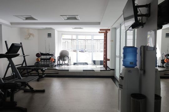 Área comum - Academia de apartamento à venda com 1 quarto, 65m² em Vila Olímpia, São Paulo