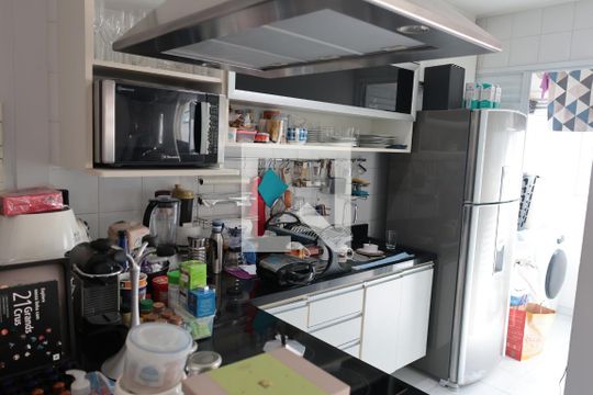 Cozinha de apartamento à venda com 1 quarto, 65m² em Vila Olímpia, São Paulo