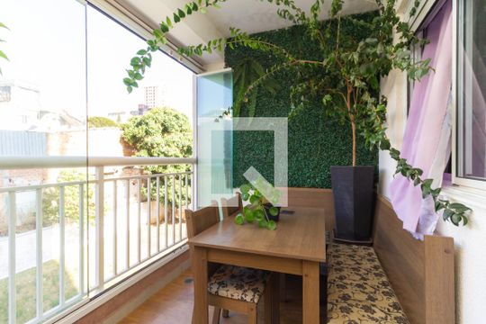 Varanda  de apartamento à venda com 1 quarto, 35m² em Cambuci, São Paulo