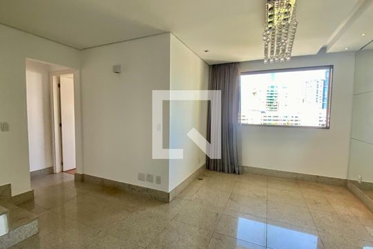 Sala 1 de apartamento para alugar com 2 quartos, 170m² em Belvedere, Belo Horizonte