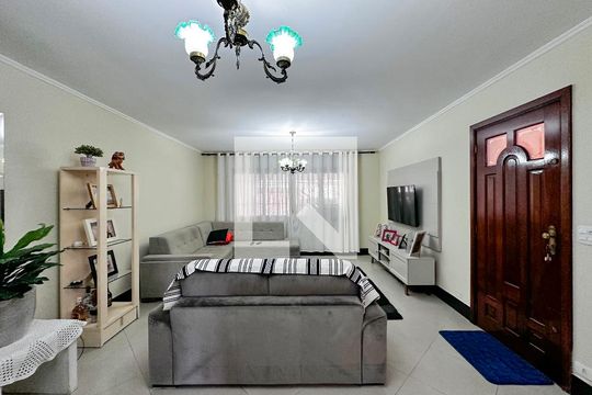 Sala de casa à venda com 3 quartos, 137m² em Jardim Monte Azul, São Paulo