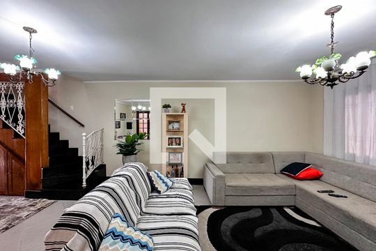 Sala de casa à venda com 3 quartos, 137m² em Jardim Monte Azul, São Paulo