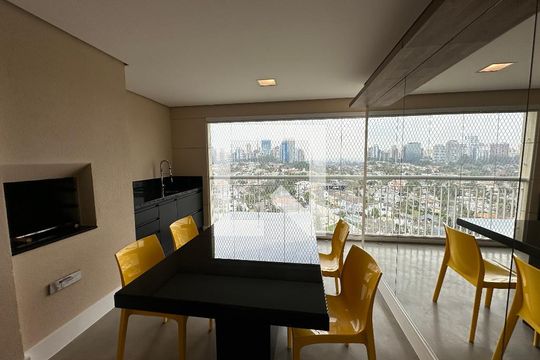 Varanda de apartamento para alugar com 3 quartos, 107m² em Empresarial 18 do Forte, Barueri