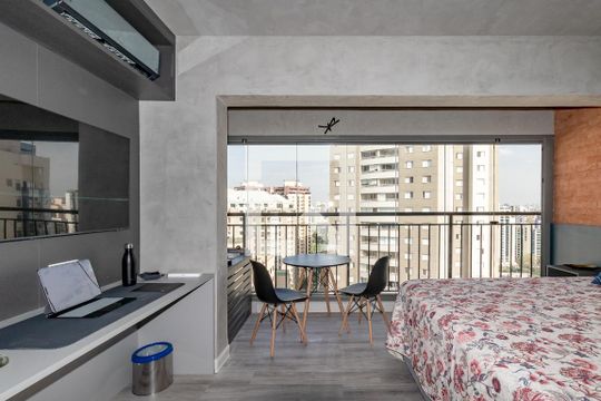 Kitnet/Studio à venda com 1 quarto, 25m² em Indianópolis, São Paulo