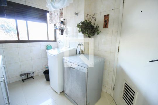 Área de Serviço de apartamento à venda com 3 quartos, 134m² em Vila Regente Feijó, São Paulo