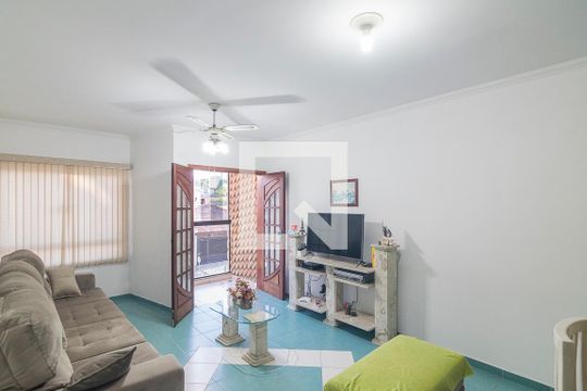 Sala de casa à venda com 3 quartos, 185m² em Vila Lucinda, Santo André