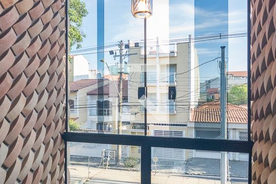 Varanda da Sala de casa à venda com 3 quartos, 185m² em Vila Lucinda, Santo André