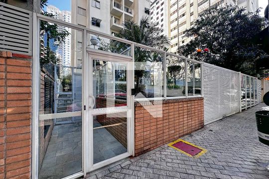 Fachada de apartamento para alugar com 2 quartos, 70m² em Brooklin Novo, São Paulo