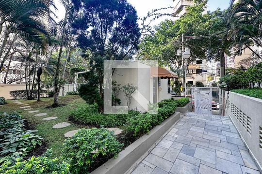Entrada de apartamento para alugar com 2 quartos, 70m² em Brooklin Novo, São Paulo
