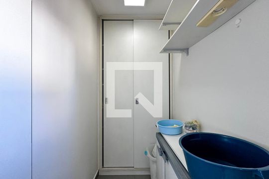 Área de Serviço de apartamento para alugar com 2 quartos, 70m² em Brooklin Novo, São Paulo