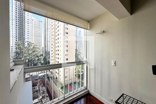Sacada de apartamento para alugar com 2 quartos, 70m² em Brooklin Novo, São Paulo