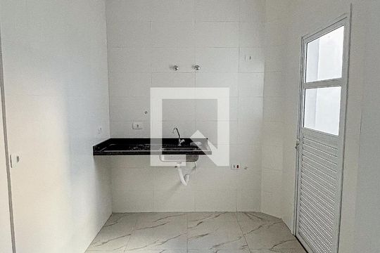 Cozinha de apartamento à venda com 3 quartos, 78m² em Vila Assunção, Santo André