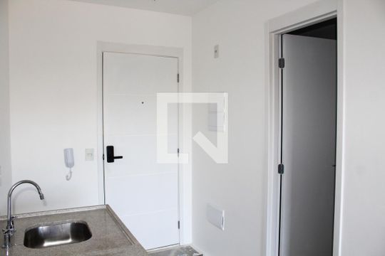 Cozinha de kitnet/studio à venda com 1 quarto, 27m² em Perdizes, São Paulo