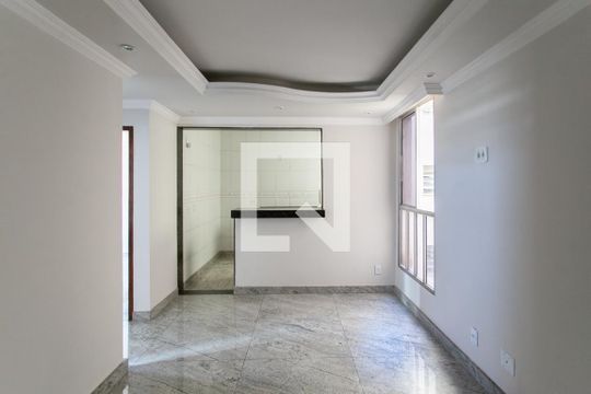 Sala de apartamento para alugar com 2 quartos, 50m² em Dona Clara, Belo Horizonte