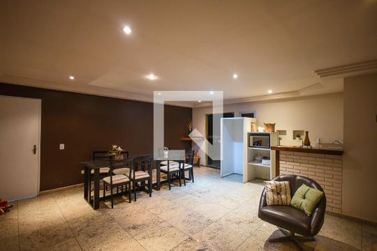 Salão de Festa de apartamento para alugar com 1 quarto, 55m² em Vila Suzana, São Paulo