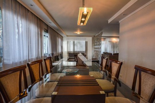 Sala de Jantar de apartamento à venda com 5 quartos, 294m² em Centro, Santo André