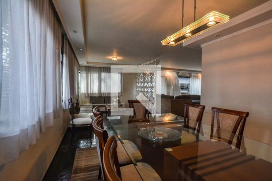 Sala de Jantar de apartamento à venda com 5 quartos, 294m² em Centro, Santo André