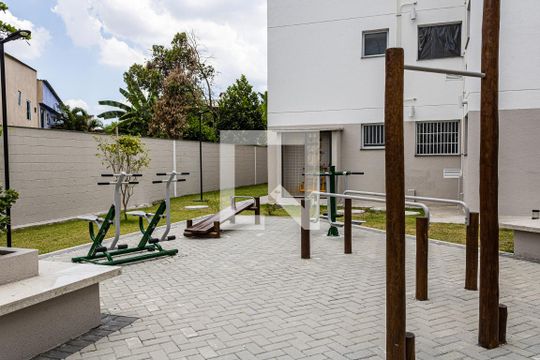 Área comum - Academia de apartamento para alugar com 2 quartos, 44m² em Campo Grande, Rio de Janeiro
