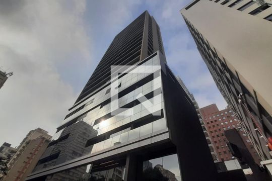 Fachada de kitnet/studio para alugar com 1 quarto, 24m² em Jardim Paulista, São Paulo