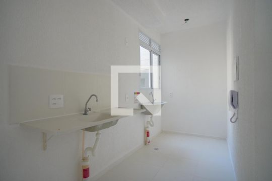 Cozinha de apartamento para alugar com 2 quartos, 41m² em Jardim Carvalho, Porto Alegre
