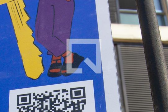 Plaquinha QR de apartamento para alugar com 2 quartos, 68m² em Vila Anglo Brasileira, São Paulo