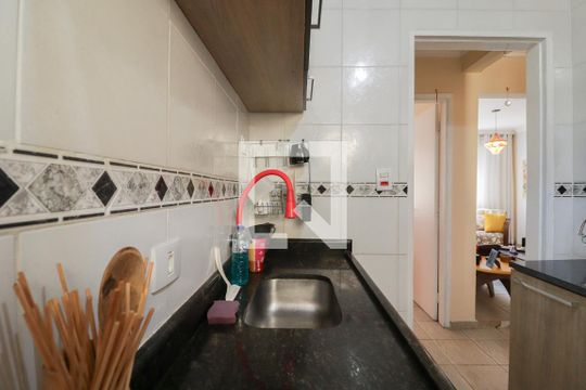 Cozinha e Área de Serviço de apartamento para alugar com 1 quarto, 64m² em Santana, São Paulo