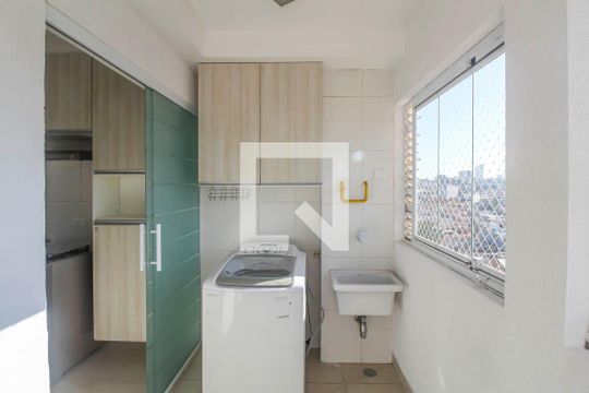 Área de Serviço de apartamento para alugar com 2 quartos, 53m² em Vila Prudente, São Paulo