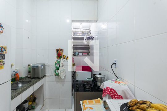 Cozinha e Área de Serviço de apartamento à venda com 1 quarto, 39m² em Tijuca, Rio de Janeiro