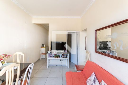 Sala de apartamento à venda com 1 quarto, 39m² em Tijuca, Rio de Janeiro