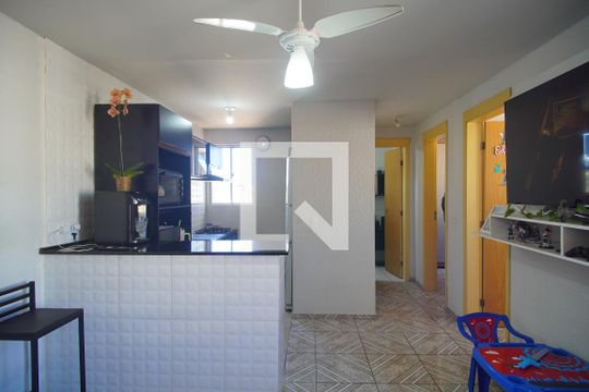 Sala de apartamento à venda com 2 quartos, 72m² em Duque de Caxias, São Leopoldo
