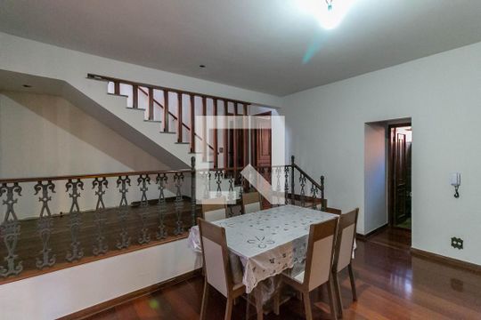 Sala de jantar  de casa à venda com 5 quartos, 365m² em Belvedere, Belo Horizonte