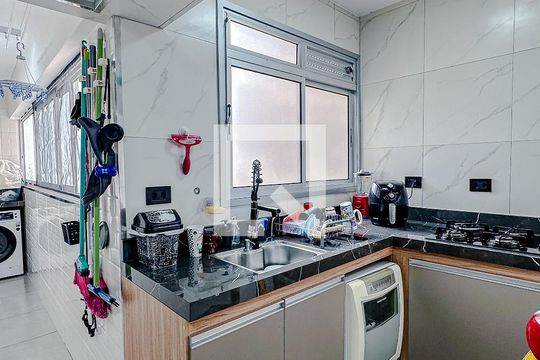 Cozinha de apartamento à venda com 3 quartos, 77m² em Mooca, São Paulo