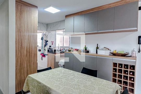 Cozinha de apartamento à venda com 3 quartos, 77m² em Mooca, São Paulo