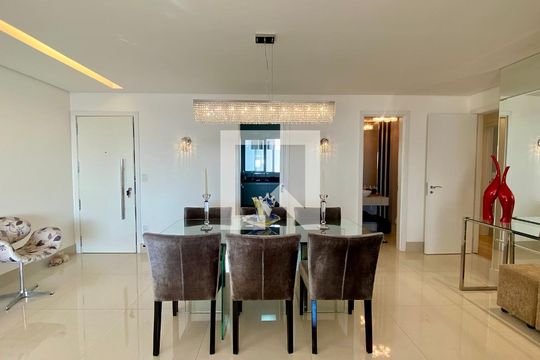 Sala de apartamento à venda com 4 quartos, 178m² em Barroca, Belo Horizonte