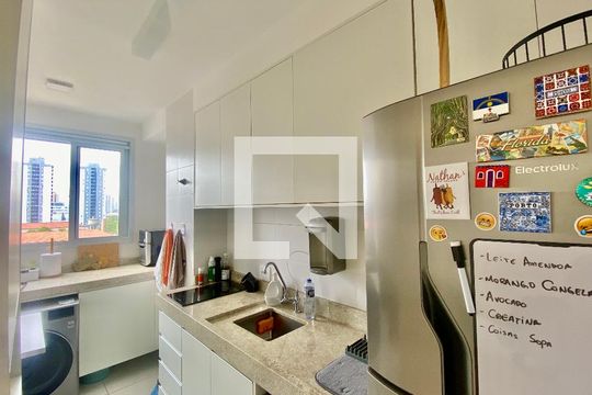 Cozinha de apartamento à venda com 1 quarto, 28m² em Brás, São Paulo
