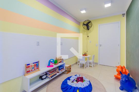 Área comum - Brinquedoteca de apartamento para alugar com 2 quartos, 41m² em Cambuci, São Paulo
