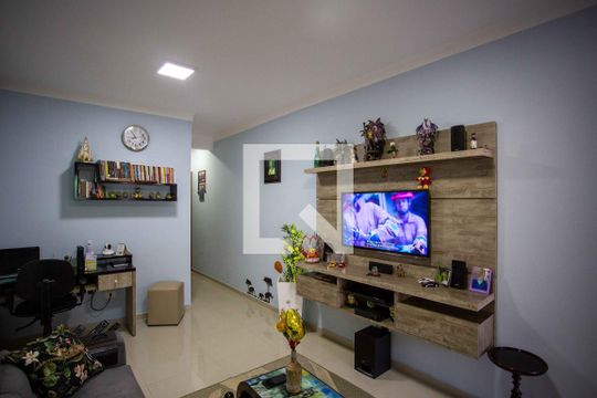 Sala de casa à venda com 3 quartos, 100m² em Centro, Diadema