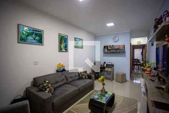Sala de casa à venda com 3 quartos, 100m² em Centro, Diadema