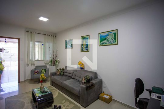 Sala de casa à venda com 3 quartos, 100m² em Centro, Diadema