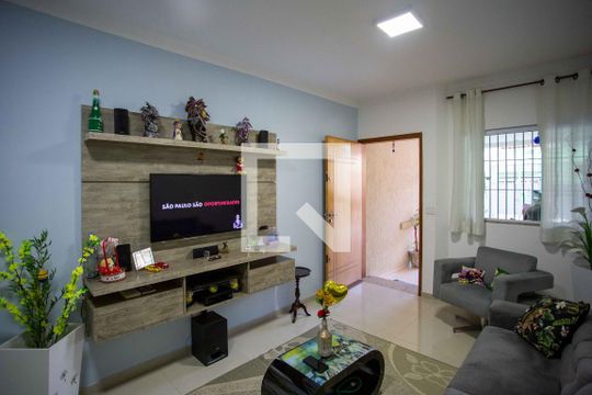 Sala de casa à venda com 3 quartos, 100m² em Centro, Diadema